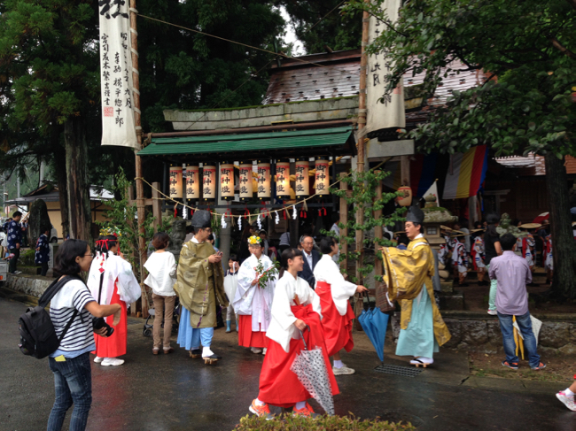 宇津江 熊野神社 祭禮 1