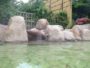 湯の山グリーンホテル 露天風呂