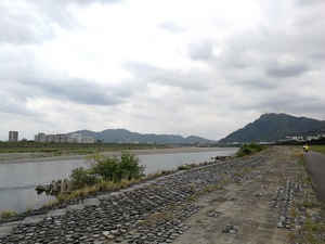 長良川河畔